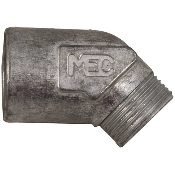 Mec 45-Degree Relief Vent in Aluminum MEP175-45